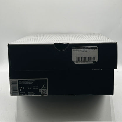 (USED) Jordan 14 Black University Blue (2026) Size 7.5