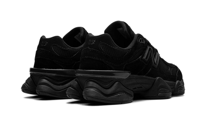 New Balance 9060 Triple Black Suede Size 11