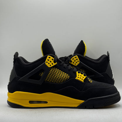 (USED NO BOX) Jordan 4 Thunder Size 10.5