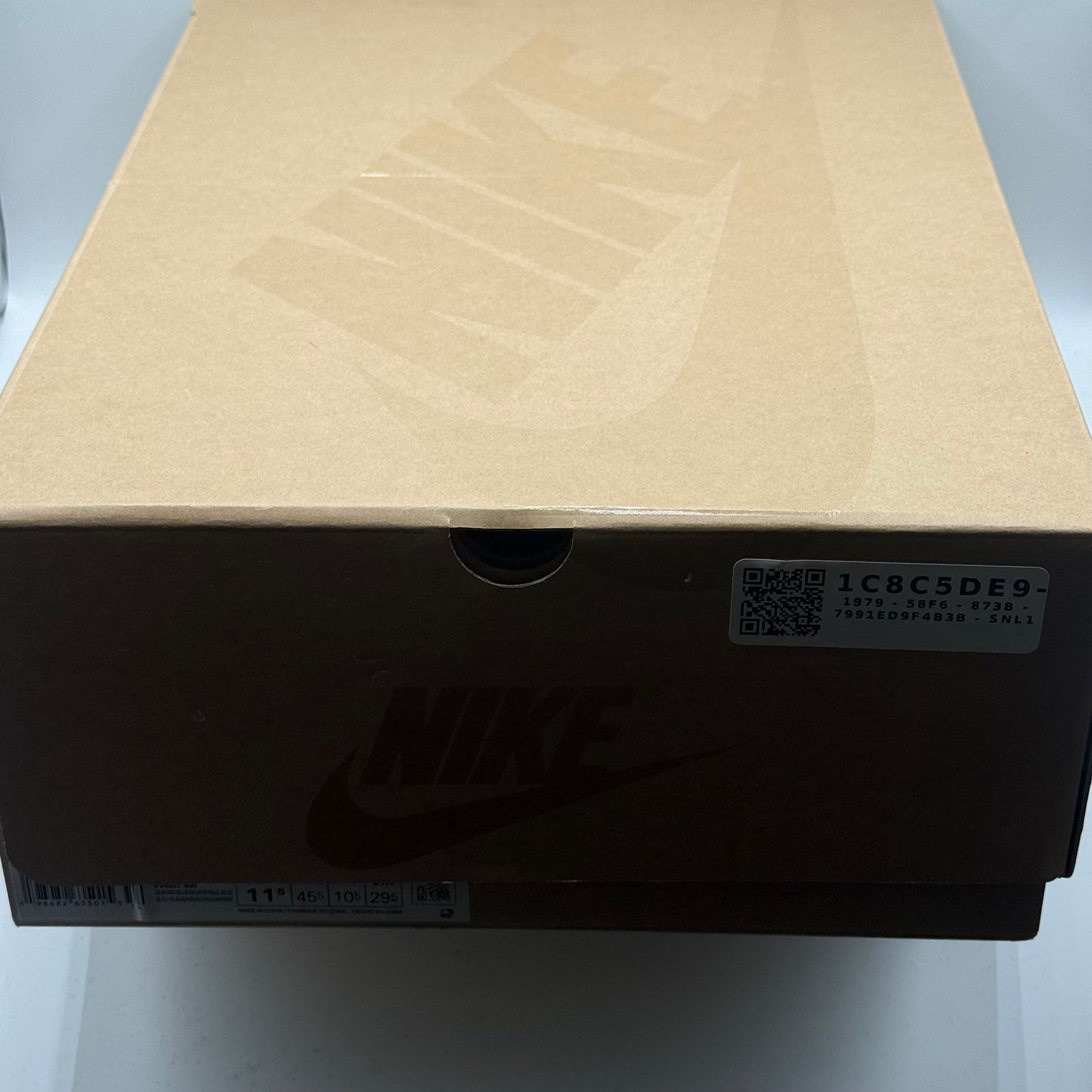 (Used) Jordan 1 Low Element Gore-Tex Glacier Blue Silver Size 11.5