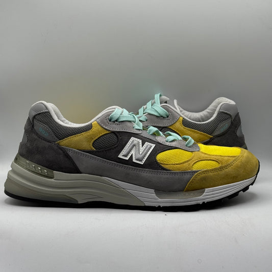 (USED) New Balance 992 Nice Kicks Amoeba Music Grey Size 12