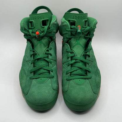 (USED) Jordan 6 Gatorade Green Size 12