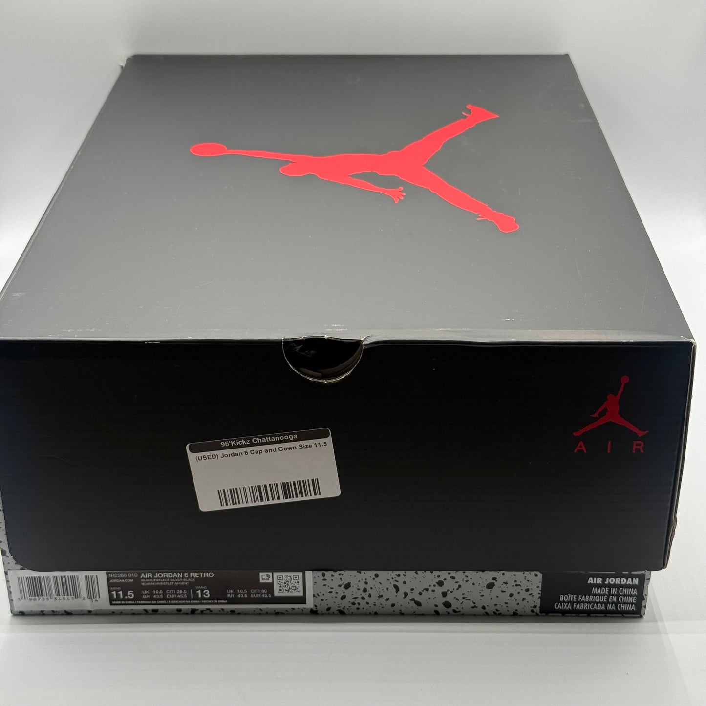 (USED) Jordan 6 Cap and Gown Size 11.5