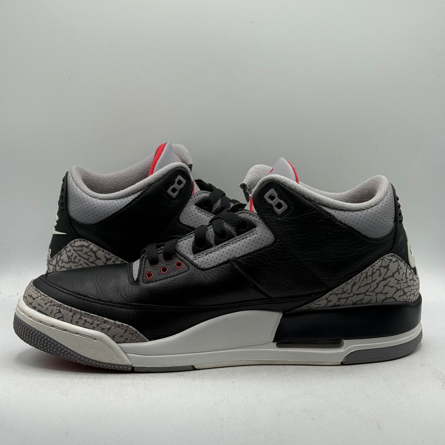 (Used) Jordan 3 Black Cement Size 12