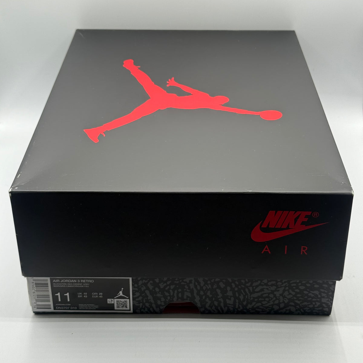 (USED) Jordan 3 Black Cement Size 11