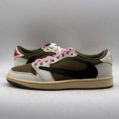 (USED REP BOX) Jordan 1 Low Travis Scott Medium Olive Size 7.5