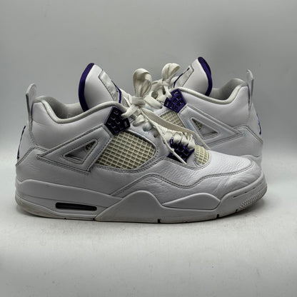 (Used) Jordan 4 Metallic Purple Size 9