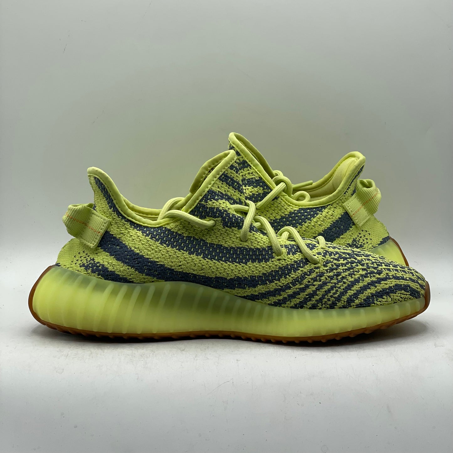 (USED) Adidas Yeezy 350 V2 Semi Frozen Yellow Size 7.5