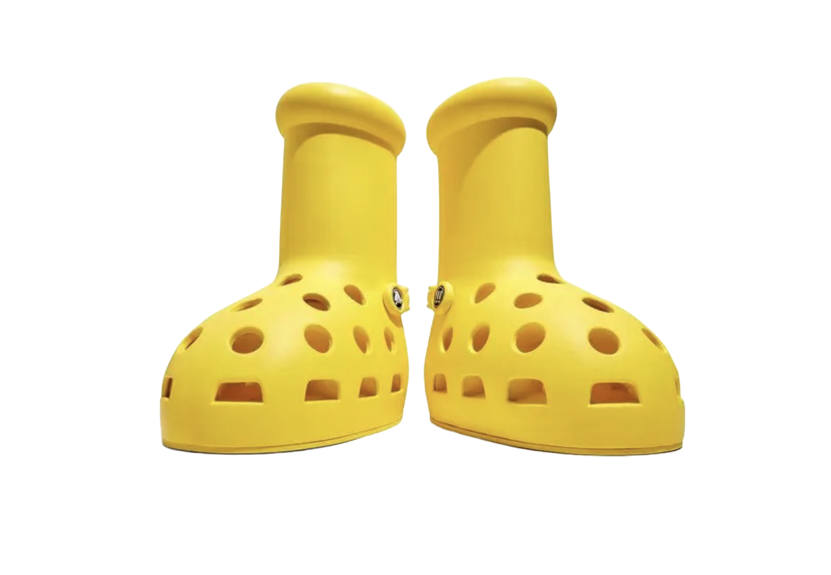MSCHF X CROCS Big Yellow Boot Size 11
