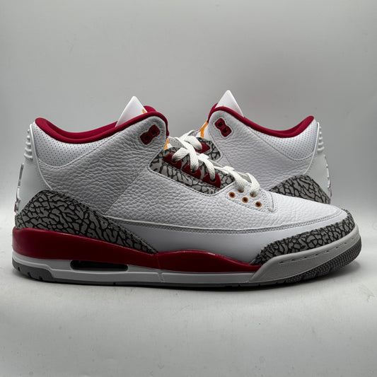 (USED) Jordan 3 Cardinal Size 13