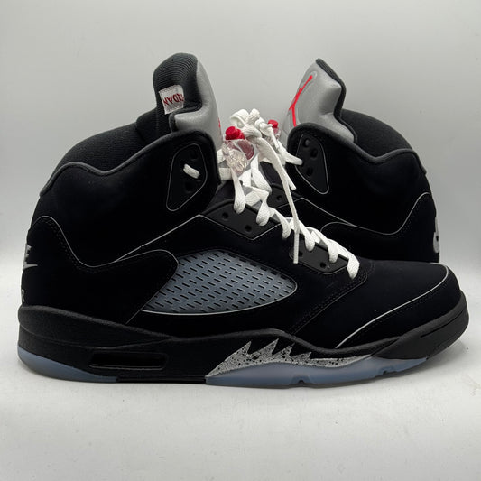 (USED) Jordan 5 Black Metallic Reimagined Size 13
