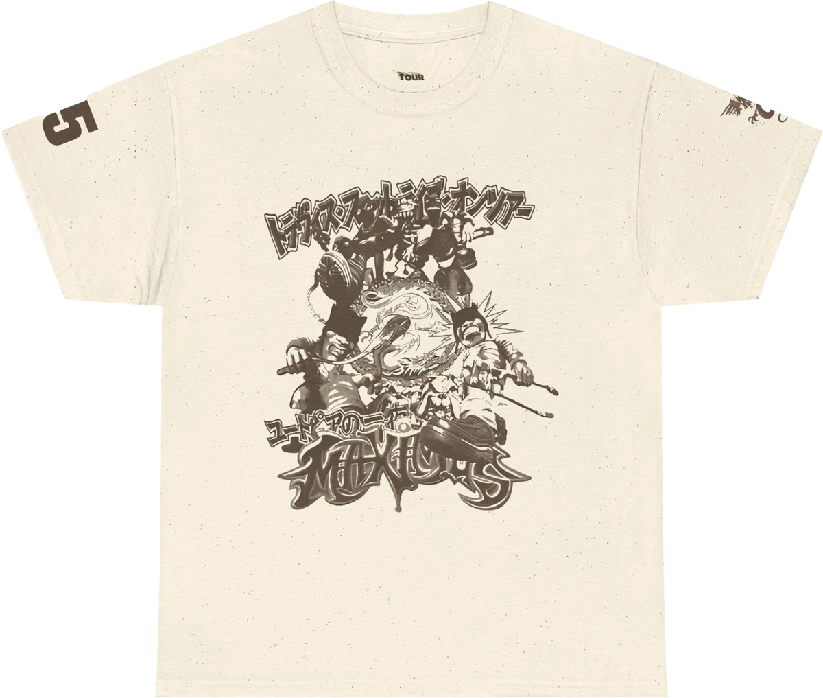 Travis Scott Circus Maximus Tokyo Tour Cream Tee