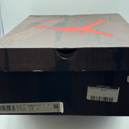 (USED) Jordan 5 Raging Bull Red (2021) Size 13