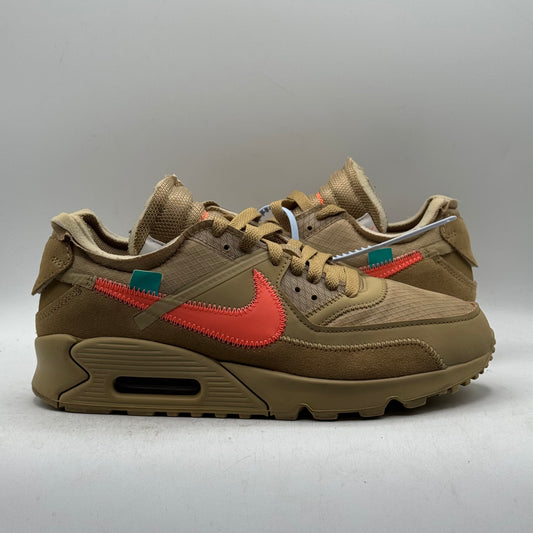 (USED) Nike Air Max 90 Off-White Desert Ore Size 7