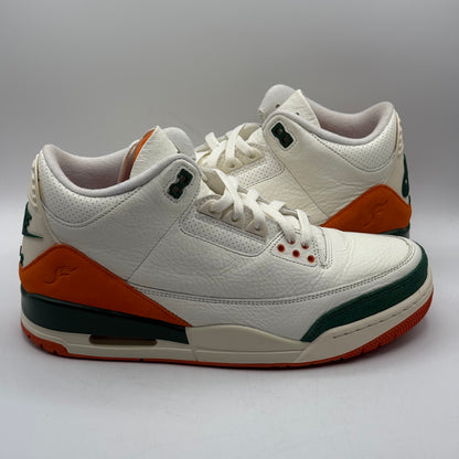 (USED) Jordan 3 SolyFly Miami Size 10