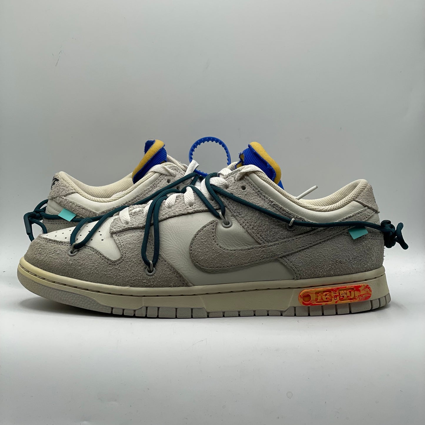 (USED) Nike Dunk Low Off-White Lot 16 Size 10.5
