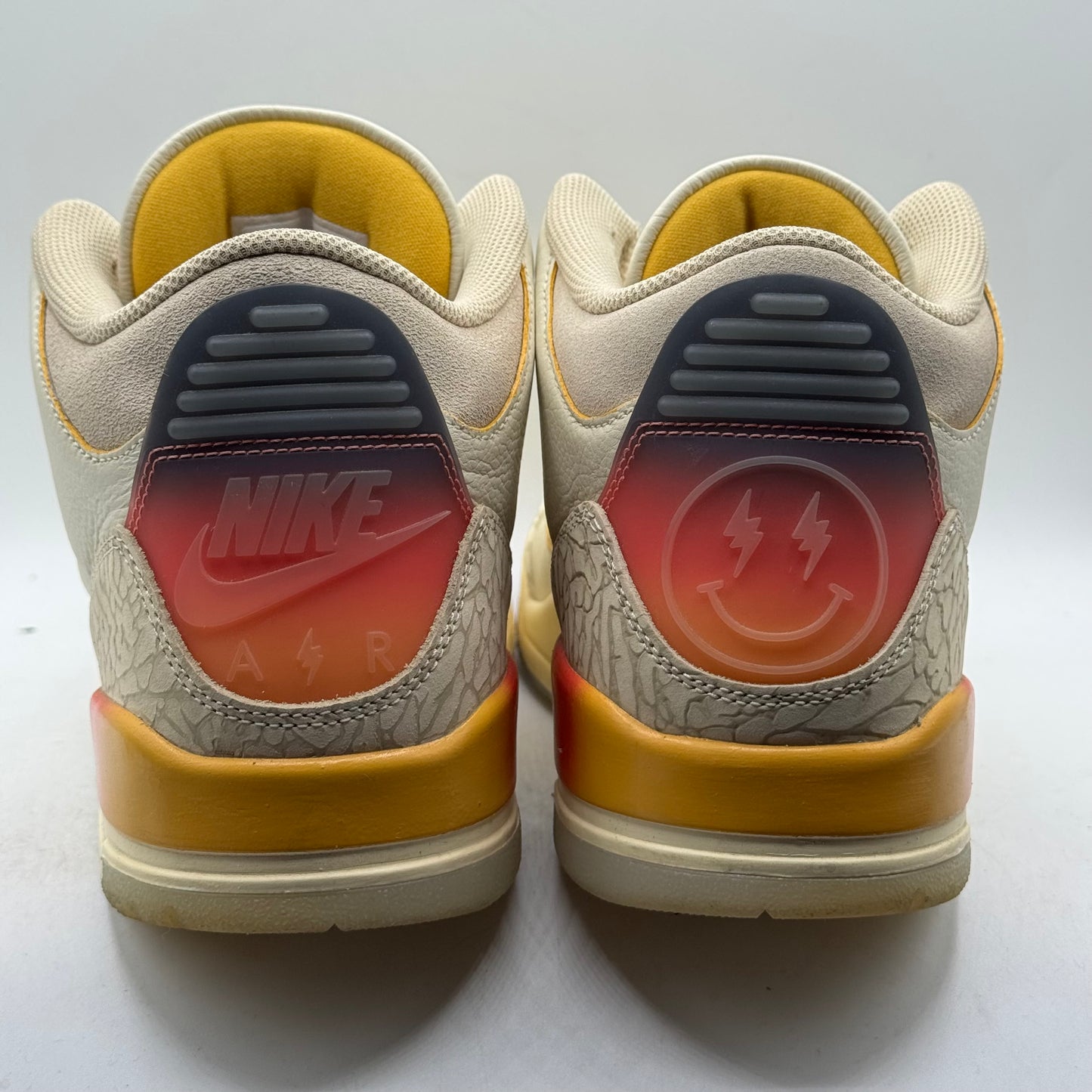 (Used No Box) Jordan 3 J Balvin Sunset Medallion Size 11