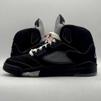 (USED NO BOX) Jordan 5 Black Metallic Reimagined Size 9.5