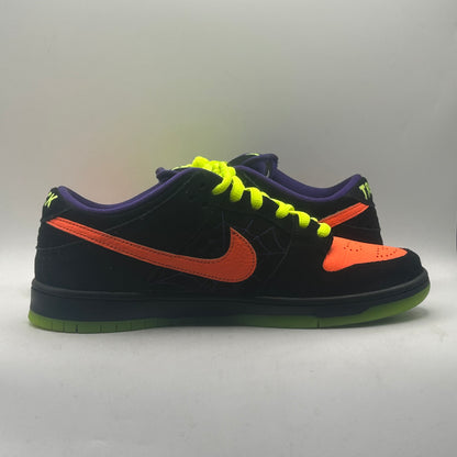 (USED) Nike SB Dunk Low Night of Mischief Halloween Size 9.5