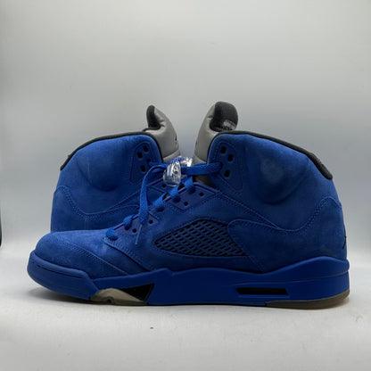 (USED) Jordan 5 Blue Suede Size 11.5