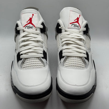 (Worn 1x) Jordan 4 White cement size 10.5