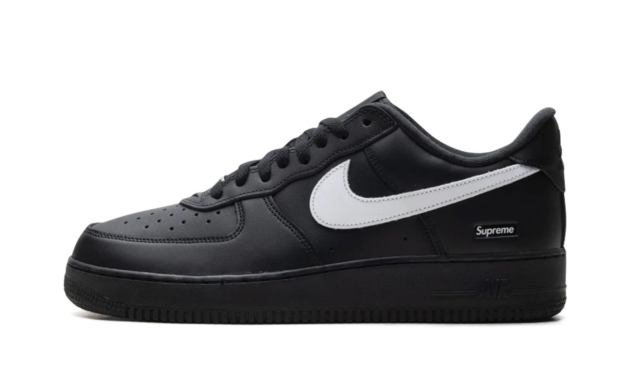 Nike Supreme Air Force 1 Black White