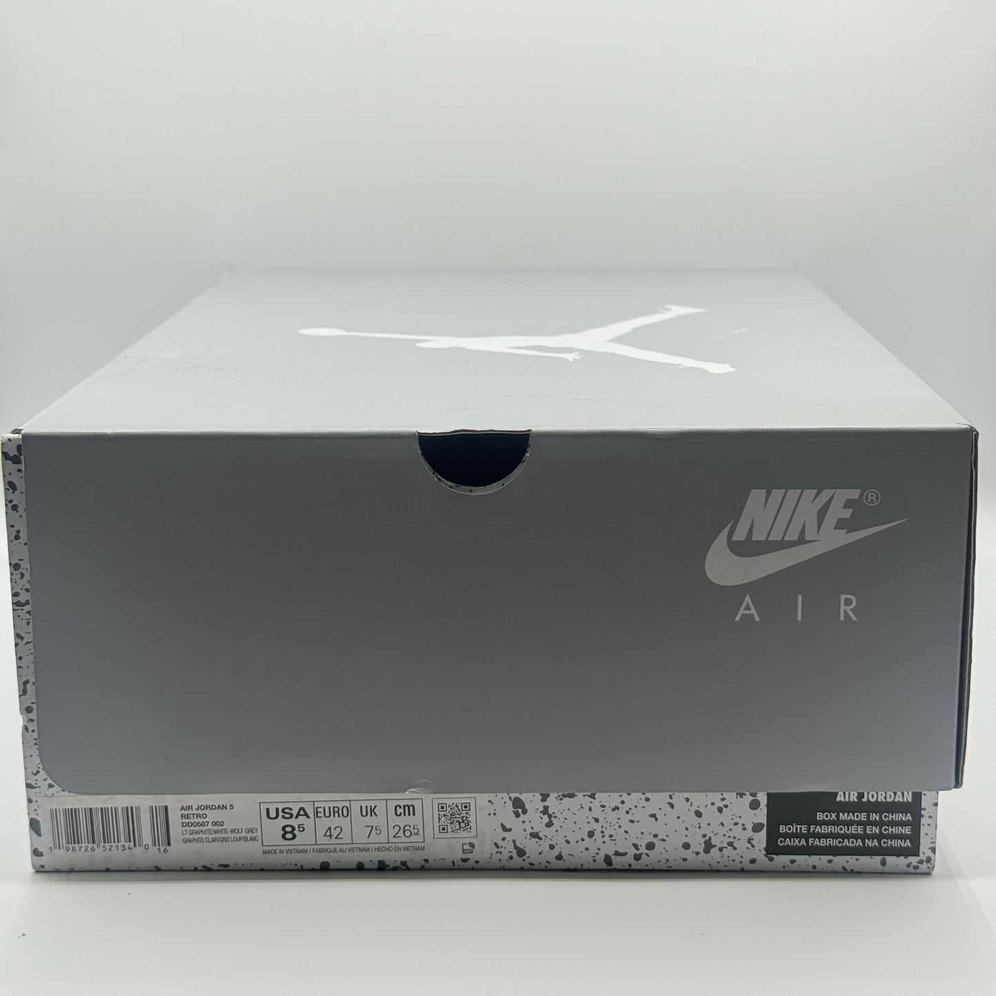 (USED) Jordan 5 Wolf Grey Size 8.5