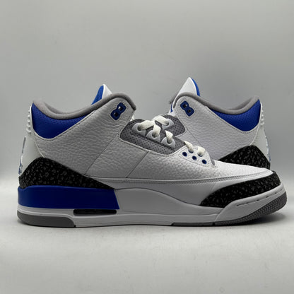 (USED) Jordan 3 Racer Blue Size 10
