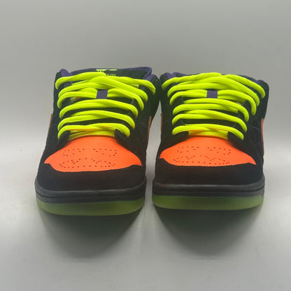 (USED) Nike SB Dunk Low Night of Mischief Halloween Size 9.5