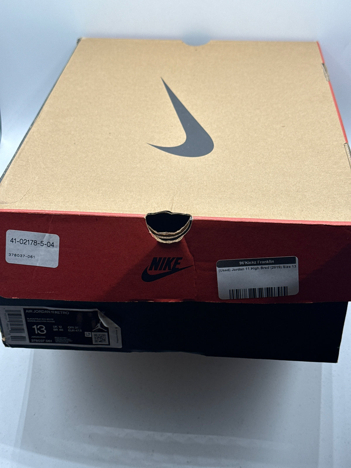 (Used) Jordan 11 High Bred (2019) Size 13