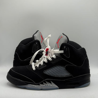 (Used) Jordan 5 Reimagined Black Metallic Size 9.5