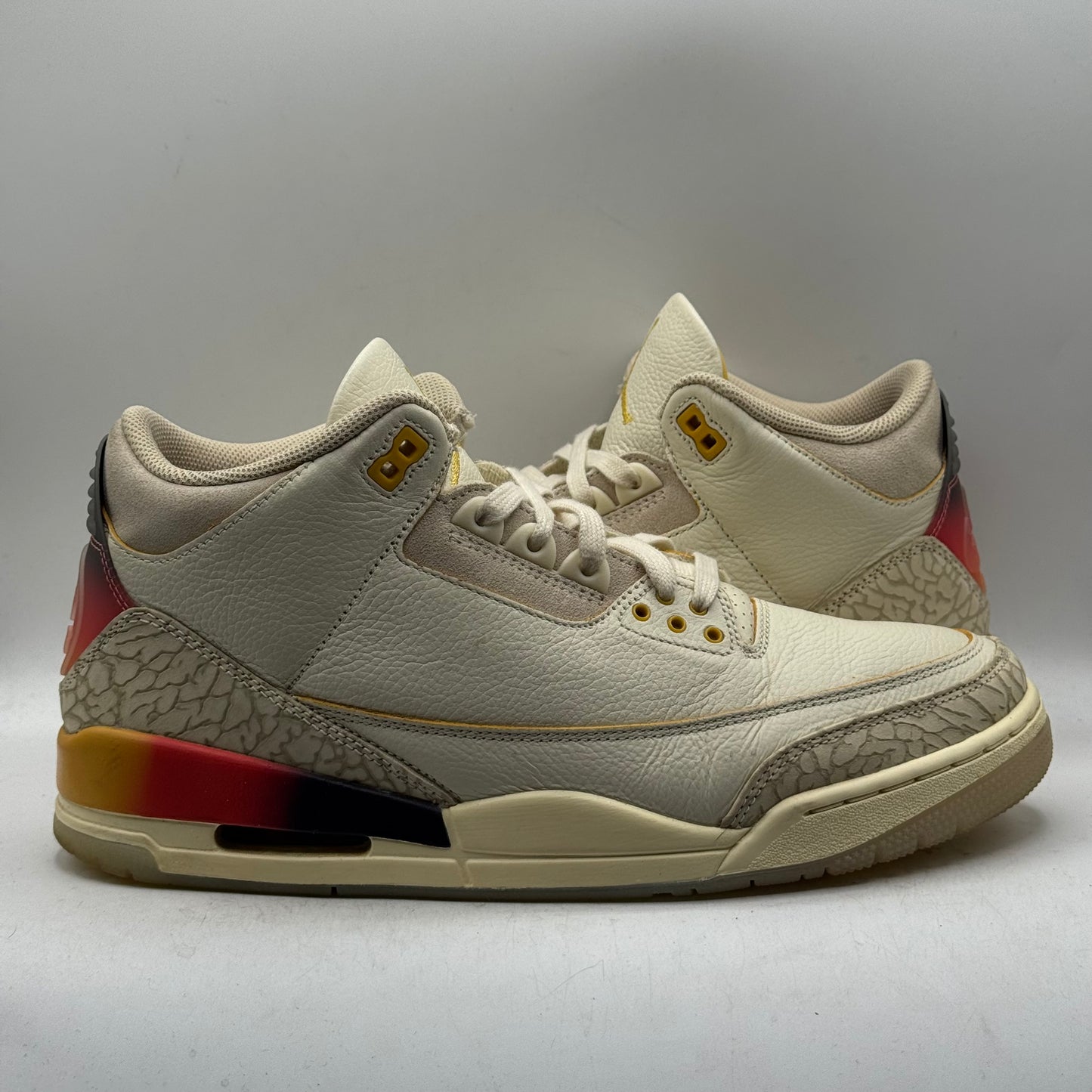 (Used No Box) Jordan 3 J Balvin Sunset Medallion Size 11