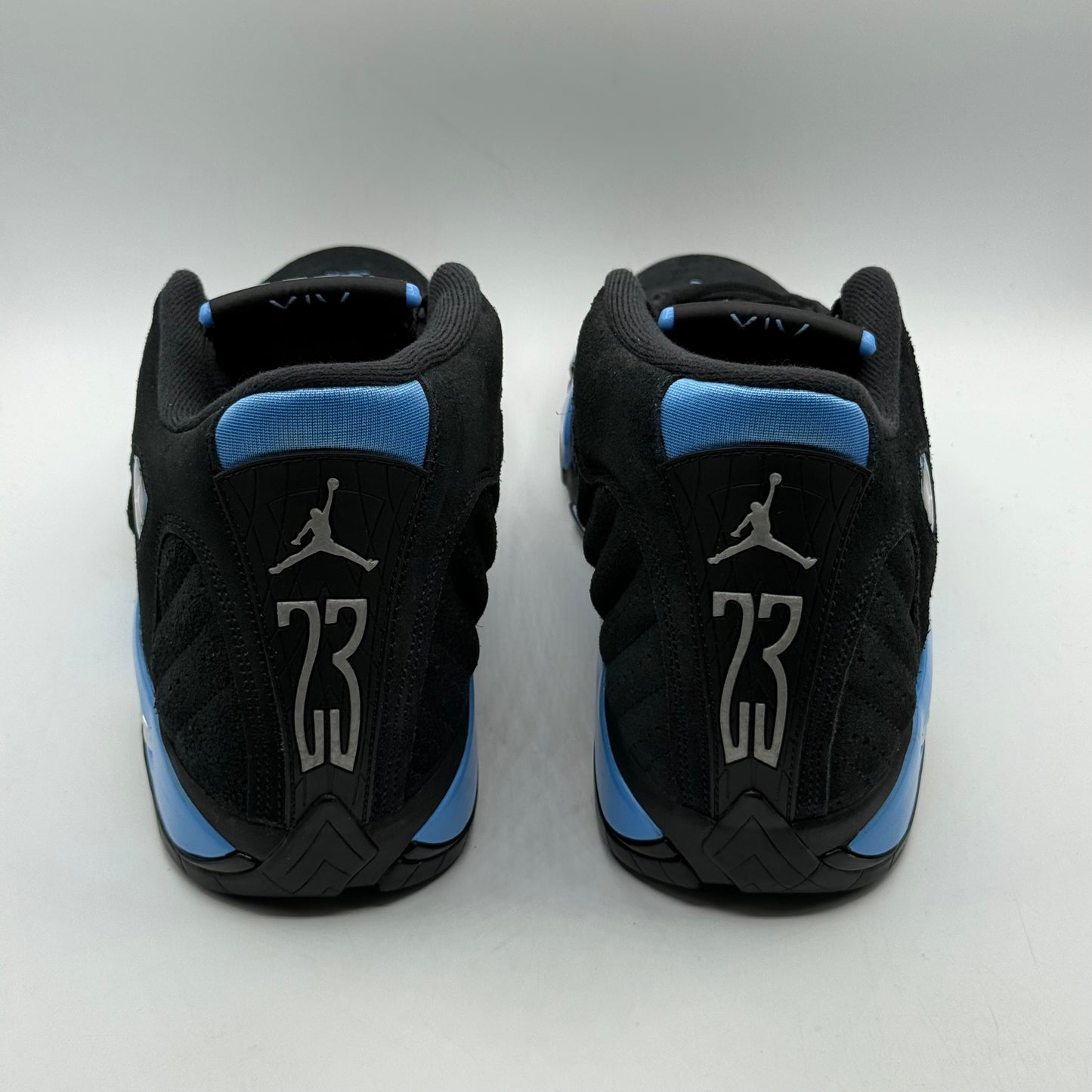 (USED) Jordan 14 Black University Blue Size 11