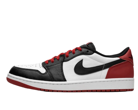 Jordan 1 Low OG Black Toe Size 13