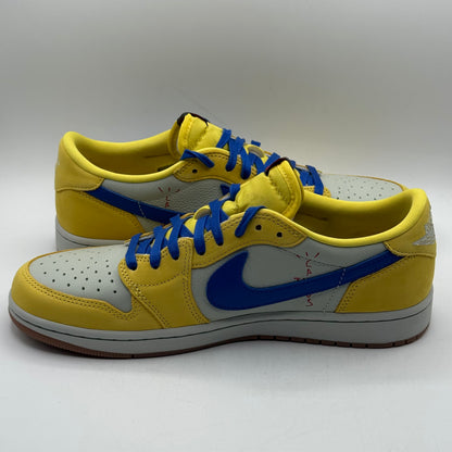 (USED, Worn 1x) Travis Jordan 1 Low Canary Size 11.5W/10M