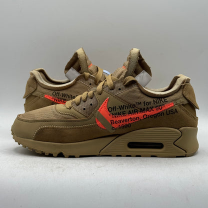 (USED) Nike Air Max 90 Off-White Desert Ore Size 7