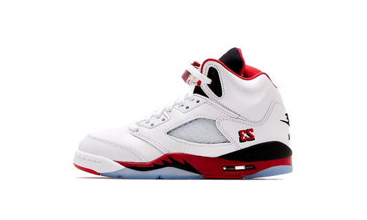 Jordan 5 Fire Red Black Tongue (GS)