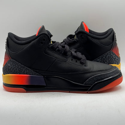 (Used No Box) Jordan 3 J Balvin Rio Size 8