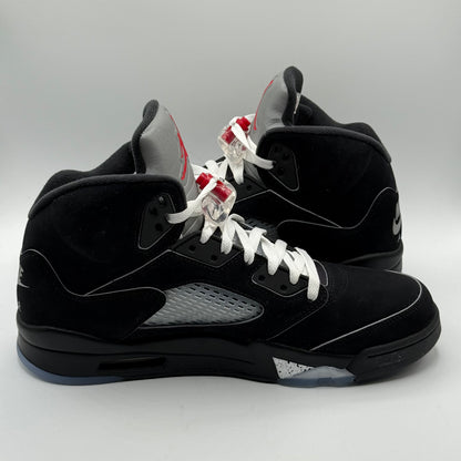 (Tried On) Jordan 5 Black Metallic Size 11