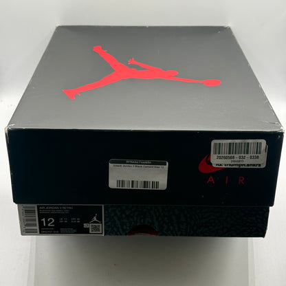 (Used) Jordan 3 Black Cement Size 12