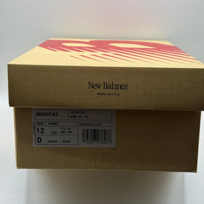 (Used) New Balance 990v2 MiUSA Teddy Santis Navy Sea Salt Size 12