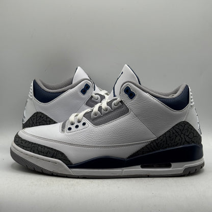 (Used) Jordan 3 Midnight Navy Size 10.5