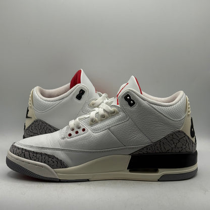 (Used No Box) Jordan 3 White Cement Reimagined Size 11
