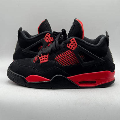(USED NO BOX) Jordan 4 Red Thunder Size 9.5