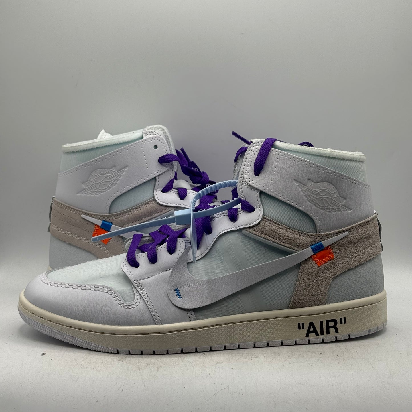 (Worn 1X) Jordan 1 High Virgil Abloh Alaska Size 12