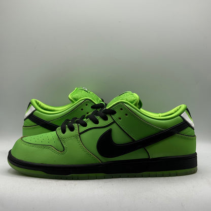 (Used) Nike SB Dunk Powerpuff Girl Buttercup Size 11.5