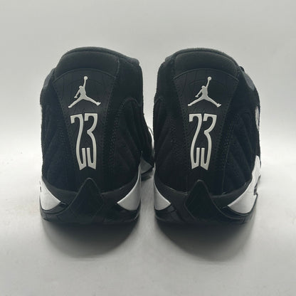 (USED NO BOX) Jordan 14 Black White Size 12