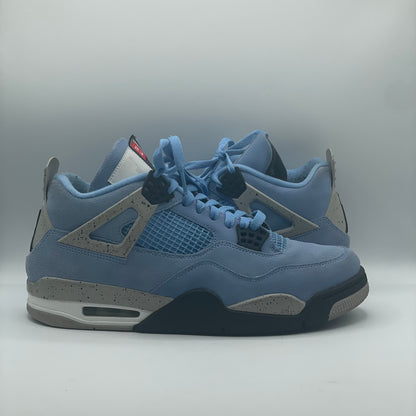 (USED) Jordan 4 University Blue Size 10.5