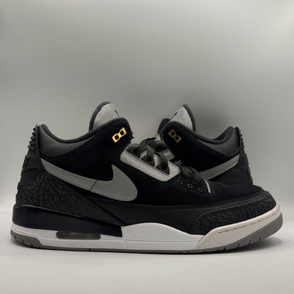 (USED) Jordan 3 Black Tinker Size 13