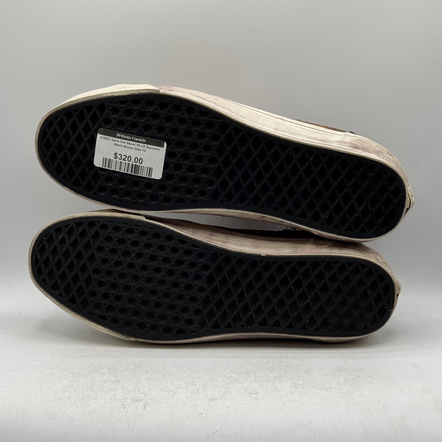 (USED) Vans Old Skool 36 LX Souvenir Warm Brown Size 12